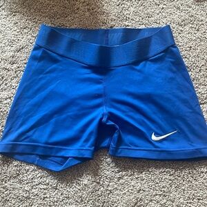 Nike pro spandex - royal blue - size XS